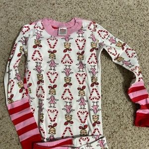 Hanna Anderson Grinch Cindy pajama set size 6-7